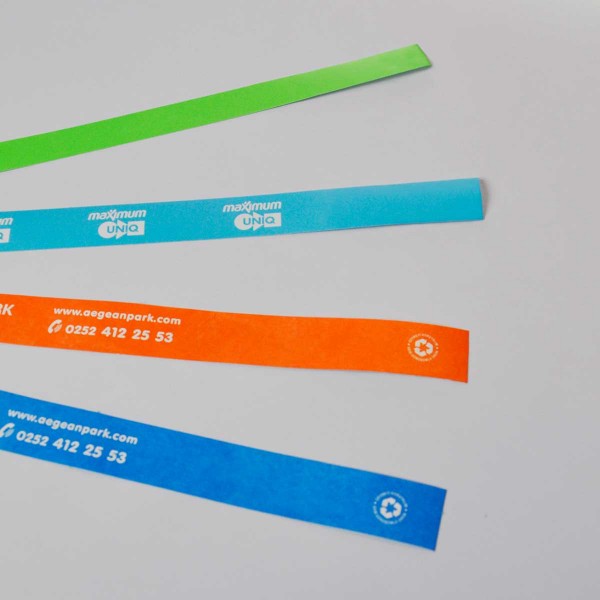 Tyvek Kağıt Kol Bilekliği 3