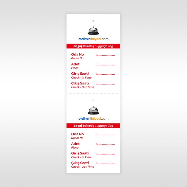 Bagaj Etiketi 3