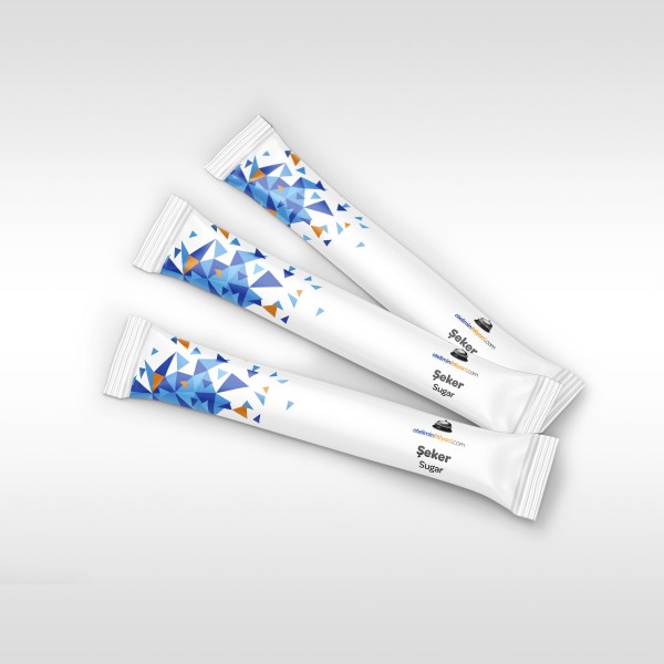 Baskılı Stick Beyaz Şeker 3