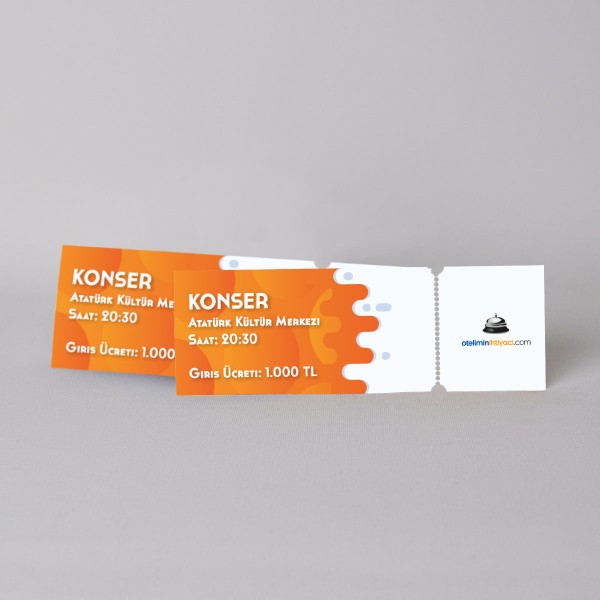 Bilet Baskı 4