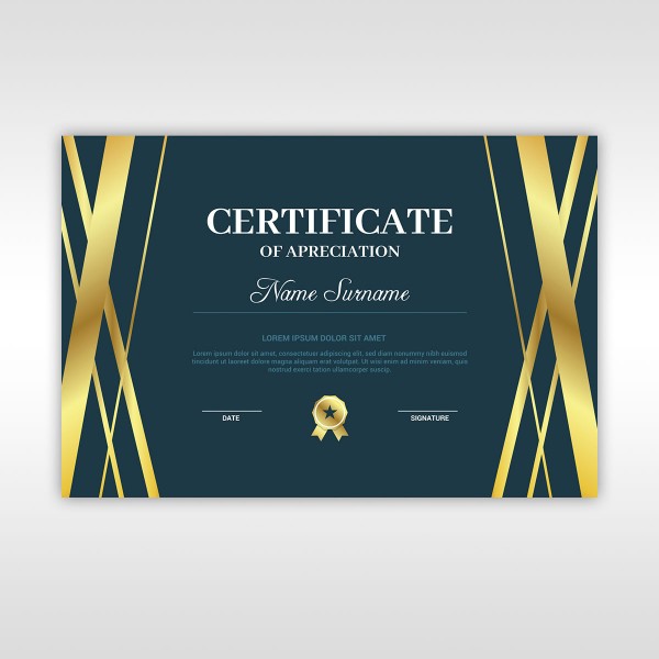 Yaldızlı Sertifika 3