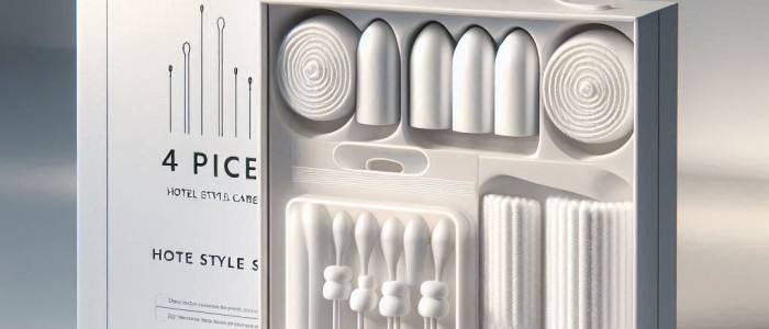 4 Parça Otel Tipi Bakım Seti: Konforun ve Şıklığın Bir Arada Olduğu Misafir Deneyimi