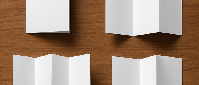 Broşür Türleri Nelerdir? Hangi Katlama Türü Ne İçin Kullanılır?