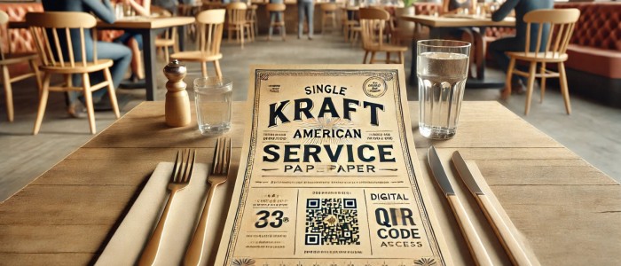 Kraft Amerikan Servis Kağıdı: Müşterilerinizin Aklında Kalmanın En Kolay Yolu