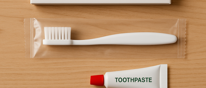 Otel Tipi Diş Seti Kullanımı: Misafir Konforunda Temizlik Detayı