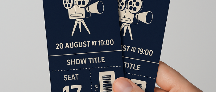 Etkinlik Biletleri Neden Özenle Tasarlanmalı? İlk İzlenimin Gücü