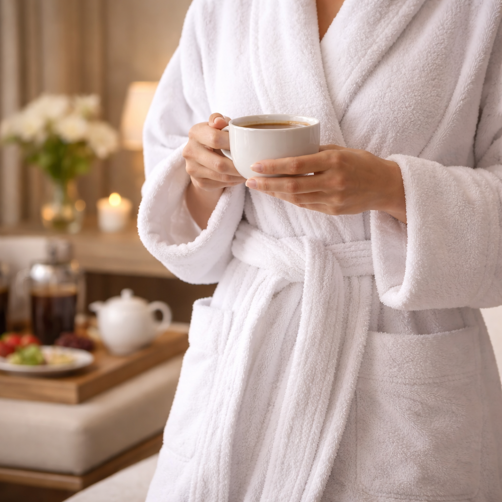  Otel Bornozu, Misafirlerde Lüks ve Konfor Algısını Nasıl Güçlendirir? 