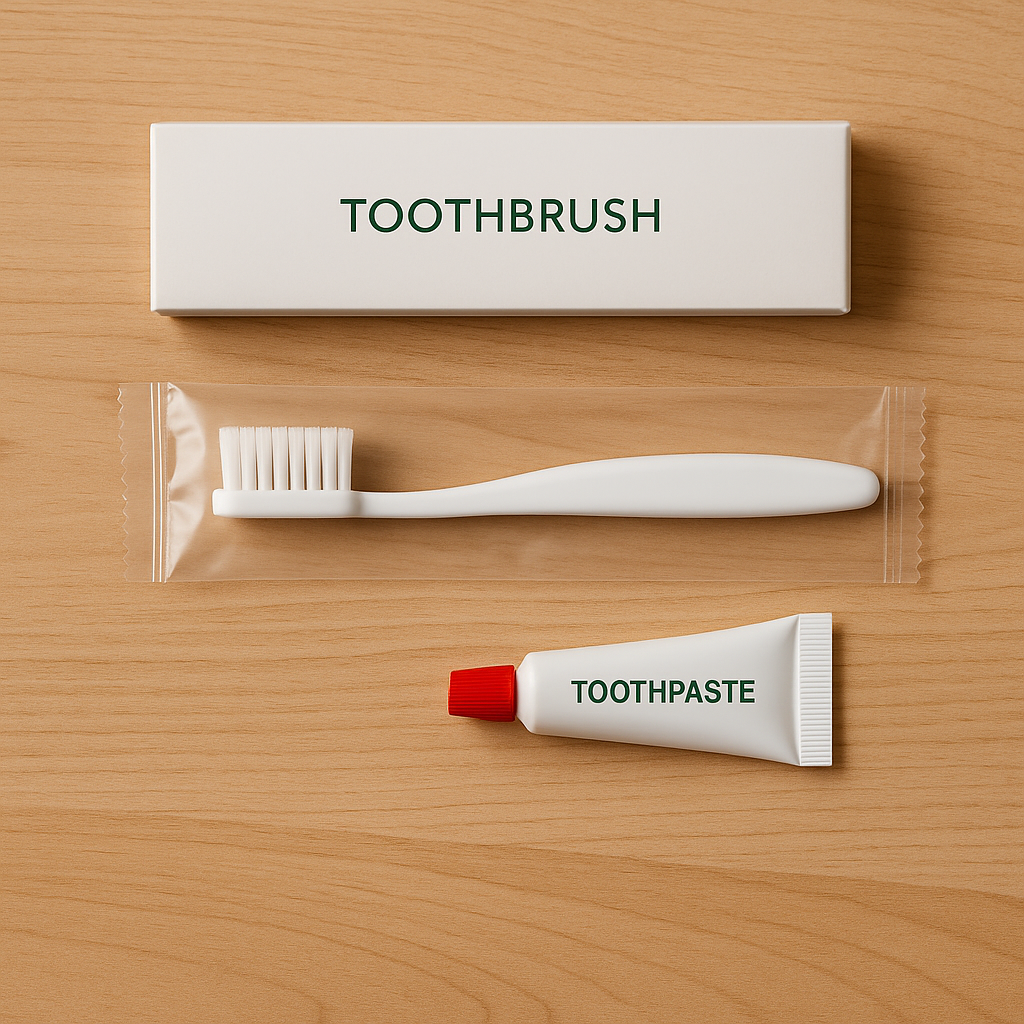  Otel Tipi Diş Seti Kullanımı: Misafir Konforunda Temizlik Detayı 