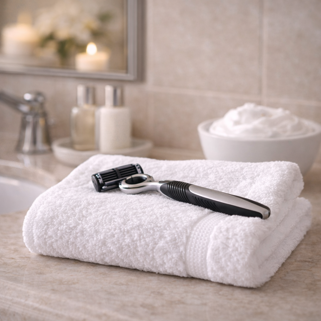  Otel Tıraş Havlusu, Hijyen ve Özen Algısını Nasıl Güçlendirir? 